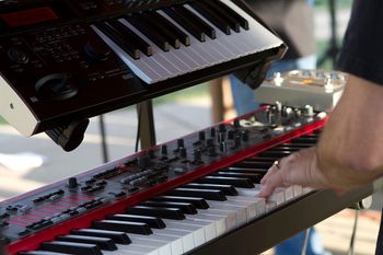 Alec on keyboards - Joint Base Bolling, 29 September 2012
