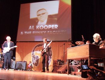 With Al Kooper at Berklee
