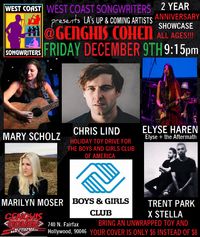 West Coast Songwriters 2 Year Anniversary Showcase @ Genghis Cohen