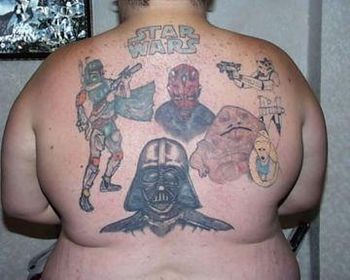 The "Star Wars" Wall Of Shame.
