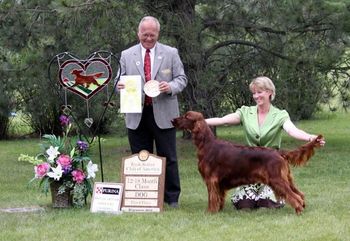 Bode's 3rd place win in the 12-18 mo class at the National. Jude 2010
