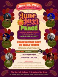 June Jazz For Peace Concert, presented by Channel Collective 