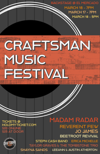 Shayna Sands And Jo James At Craftsman Music Fest 