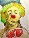 The Clown Is Still Alive - Hand Signed Giclee on Gallery Wrapped Canvas