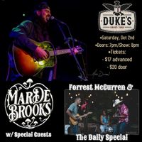MarDe Brooks Band with Special Guests Forrest McCurren and the Daily Special