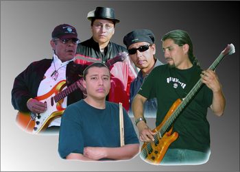 NATIVE ROOTS - Native Roots was formed in 1997 by musician/songwriter John L. Williams (Sisseton-Wahpeton Sioux) and lyricist/vocalist Emmett "Shkeme" Garcia (Santa Ana Pueblo) to reach out with a message of pride, unity, and respect among all nations, through the universal language of music. This dynamic and award winning combination has produced three CDs that have propelled Native Roots into the international music scene as the premier Native American Reggae band whose music is 100% Native American written, produced, and performed. Musicians William Bluehouse Johnson (Isleta/Dine') on lead guitar, Carlo Johnson (Isleta/Dine') on bass, "Jay Son" Garduno (Azteca) on rhythm guitar, and Royce Platero (Dine') on drums, complete the group, each bringing his own unique style and creativity. Native Roots will continue creating and sharing their music throughout the world. Native Roots won a 2002 Native American Music Award (NAMA) for Best World Music Recording and their latest effort, Celebrate, has just received two nominations.
