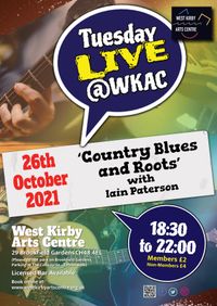 Tuesday LIVE -  Country Blues and Roots
