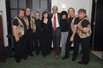 The Tokens and Sam Waterston at the Ackerman Institute for the Family annual gala. They are joined by Caroline Crippen and Ellie Lessin.