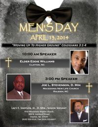 Men's Day Preaching Assignment