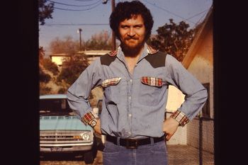 In LA, 1977, with my Maxivan
