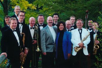 The Chris Millington Big Band at Butchart Gardens.
