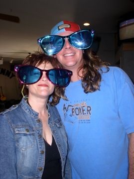 Randy & Gayla following their eye exams.
