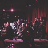 Sara Jacovino with the Birdland Big Band