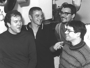 SJA mid 90's ; Jon McNamara, me, Dave Ferrara & Ken Bussiere
