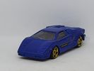 Hot Wheels Lamborghini Countach 25th Blue w/Gold PR5 Mint From World Race 5-Pack