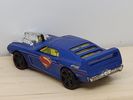 Hot Wheels Superman 2004 Car Blue 1/64 Diecast Riveted Acceleracer