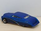 Hot Wheels 1989 Blue Car with Flames Tampo Made in Thailand 