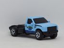 2014 Matchbox Ford F350 Blue w/White Rims MB920 1/64 Scale Made in Thailand