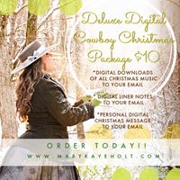 Deluxe Digital Cowboy Christmas Package by Mary Kaye Holt