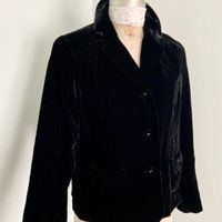 Black Velvet Jacket 