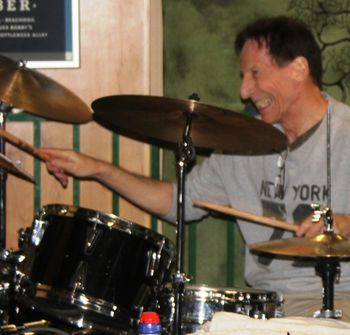 BARRY MADISON ON DRUMS.
