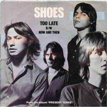 Cover for the 1979 single release of "Too Late".
