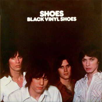 Cover of the 1978 LP release of "Black Vinyl Shoes" in the U.S. on PVC Records and later, in the UK on Sire Records.
