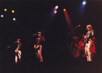 Shoes perform in their hometown at the Zion Ice Arena on May 23, 1981.
