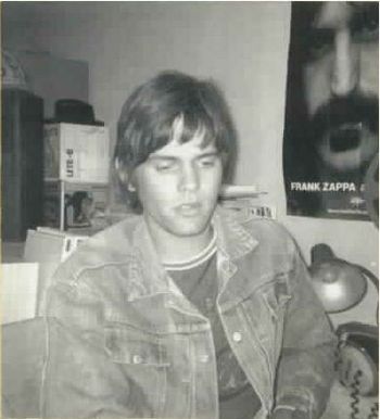 Photo of Gary from the Heads or Tails artwork in 1974.
