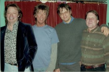 Jeff, John, Gary and Skip appear together at the release party for Jeff's solo CD and book in January of 2007.
