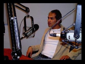 The World's No.1 Superstar during a Radio Interview
