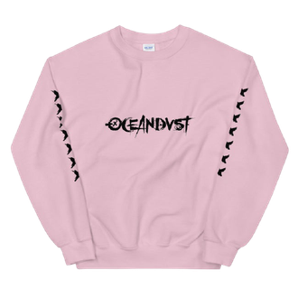 oceandvst, pop punk merch, emo band, sweatshirt