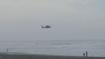 I watched it swallow a fishing boat.  This is the search and rescue mission in progress.
