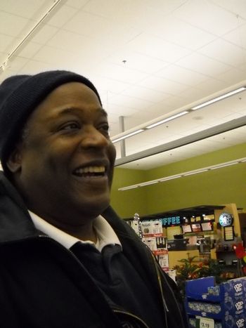You're on Candid Camera!!! Still shopping for the big blizzard, so why am I smiling!?
