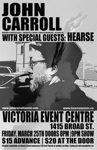John Carroll w/sg Hearse @ Victoria Event Centre