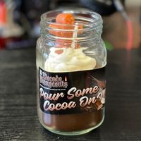 "Pour Some Cocoa On Me" Candle Limited Edition 4pc gift set  (US Purchase Only)
