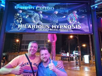 Gareth Fulton Benidorm hypnotist
