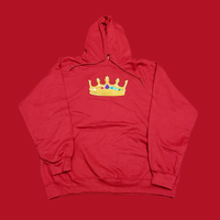 Supremium Crown Red Hoodie