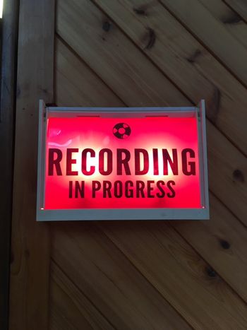 Recording at Dreamland Studios
