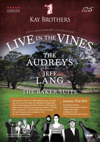 Live in the Vines with The Audreys & Jeff Lang