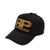 RatPack Curve Peak Baseball Cap - Gold Glitter