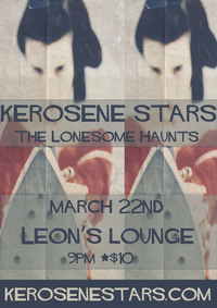 Kerosene Stars wsg The Lonesome Haunts