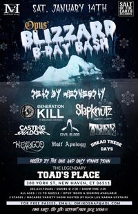 Opus' Blizzard Bash 2023 Featuring Casting Shadows, Dead by Wednesday, Generation Kill, Tree and More!