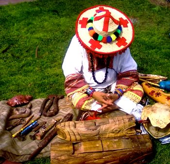 Martin in Tepehuano regalia
