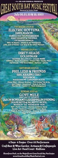 The Great South Bay Music Festival 