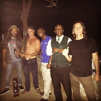 With the Nick I and Billy Sherman of Common Sense in Montego Bay, Jamaica with some new friends.
