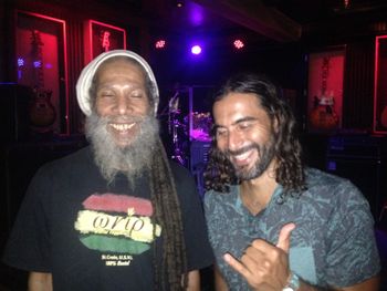 Ronnie Stepper, the humble bass legend and original member of Steel Pulse. We play in Lesterfari & Kings Music together.
