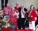 2010 - "Bozz" (Ch. Jetta's Enchanted Digitally Remastered) wins BEST IN SHOW! (Our Woody's Sire)
