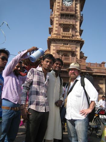 clock tower in Jodhpur
