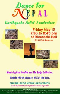 Dance for Nepal fundraiser with the Gadjo Collective
